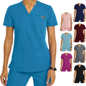 Marque personnalisé gommages uniforme unisexe gommage santé beauté vêtements de travail gommages uniforme d'allaitement ensembles d'infirmière médicale - Product Image 2