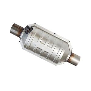 Kualitas tinggi 2 "2.5" 3 "Inci keramik bulat metalik tiga arah katalis EURO4 OBD Universal konverter katalis - Product Image 3