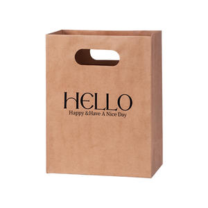 Bolsa <span class=keywords><strong>de</strong></span> Papel Kraft Impresa Personalizada para Comida para Llevar y Entrega <span class=keywords><strong>de</strong></span> Alimentos, <span class=keywords><strong>Bolsas</strong></span> <span class=keywords><strong>de</strong></span> Papel Marrón con su Logotipo - Product Image 3