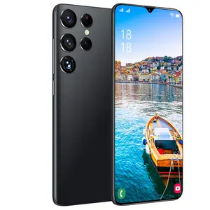 Nuova versione globale Gaxlay S23 + Ultra 7.3 12.0 Android "a schermo intero 16GB 512GB Telefon 100MP fotocamera 7300mAh GPS WiFi 5G Smartphone