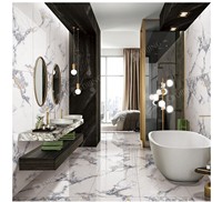 Azulejos mate de 600*600mm, crean un espacio de textura suave