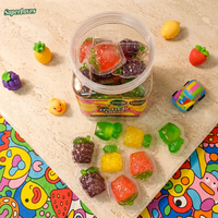 SuperLoves Multicolor Blokvormige Zoete Gummy Candy Kindersnacks 30 stuks Aanpasbare Ingrediënten Fabrikant