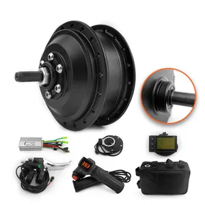 Diy 250W 24V 36V 48V Achter Elektrische Brushless Hub Motor Ebike Conversie Kit 250W