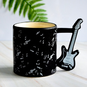 Tùy Chỉnh In Đen Thay Đổi Màu Sắc Cốc Ma Thuật Cốc Cà Phê Cốc Sứ Espresso Cốc Gốm - Product Image 2