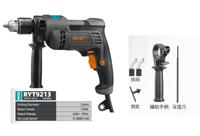 Perceuse à percussion OEM RUTE RYT-9123 110v-240v, démoliteur de béton et de roche, broyeur portable électrique 720W, mandrin industriel 13mm