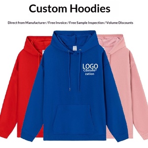 Felpe con Cappuccio Sottili da Uomo e Donna, Tinta Unita, Giacche Sportive per Squadre, Abbigliamento Sportivo Autunnale, Felpe Promozionali Vestibilità Ampia - Product Image 2