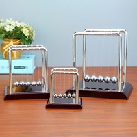 Pendule créatif en métal artisanat céleste échangiste Chaos pendule bureau soulagement du Stress cadeau aimant jeu