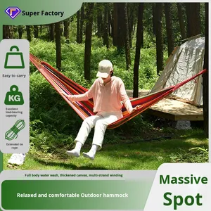 Kamp, Yürüyüş ve Piknik, Yurt Kullanımı İçin 200 kg Kapasiteli, İstiflenebilir, Taşınabilir, Devrilmez Yetişkin Hamağı - Product Image 2