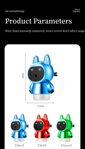 Cute Cartoon <strong>Car</strong> Vent Aroma <strong>Diffuser</strong> Easy Oil <strong>Refill</strong> Design Vibration Sensing Auto Spray for Holiday Creative Gift for <strong>Car</strong> Care - Product Image 5