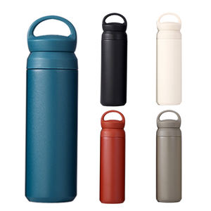 Roestvrij Reiskoffiemok Reismok Vacuümkolf Witte Koffiekopjes - Product Image 1