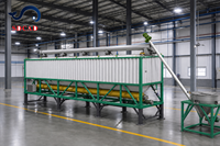 Horizontales Silo mit Big-Bag-Brecher Automatische Tonnenbeutel-Zuführung Schüttgut-Zement-Lagersilo für Betonfertigteilwerk