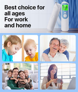Termômetro da testa para adultos e crianças, termômetro infravermelho digital com alarme de febre - Product Image 4