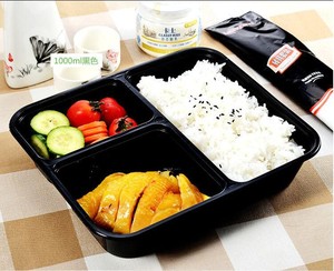 3 ngăn Takeaway microwavable <span class=keywords><strong>container</strong></span> nhựa dùng một lần thực phẩm <span class=keywords><strong>container</strong></span> với nắp cho bữa ăn thức ăn nhanh - Product Image 5