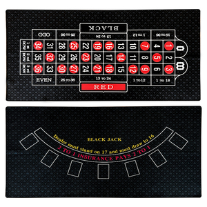 High Quality Gambling Bingo <strong>Drinking</strong> <strong>Game</strong> 11 Inch Roulette <strong>Set</strong> <strong>Casino</strong> Roulette Wooden Material with Chips Tablecloth - Product Image 4