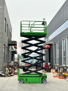 Ali 20ft 30ft 40ft Mini petit élévateur à ciseaux hydraulique entièrement électrique automoteur avec certification CE - Product Image 2