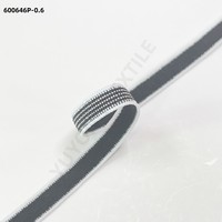 Nouvelles idées YUYONG 600646P-0.6 Bande élastique en polyester et nylon, sangle jacquard en maille peluche pour bandoulière de sac et bretelles de lingerie