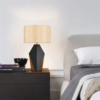 Lampe de bureau LED de luxe, décoration nordique, lampe de chevet moderne, forme géométrique, polygone, hôtel, Table d'étude, lampe de lecture