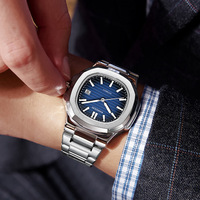 Montre automatique pour homme, nouvelle, de haute qualité, lumineuse, étanche, style business, mécanique, de luxe