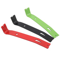 Outil manuel en métal de 18 cm pour le camping en plein air, mini barre à levier plate, extracteur de clous, barre à levier pour le feu