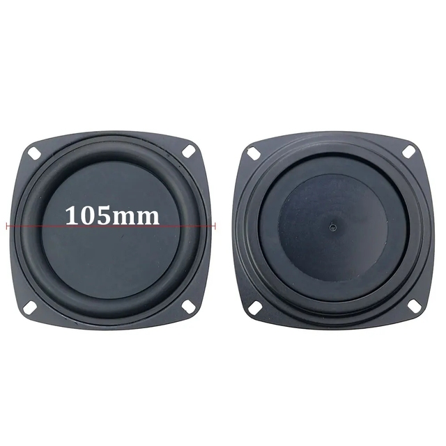 2/3/4 Inch Circula Woofer Radiator Bass Passive Speaker Low Frequency Loudspeaker Diaphragm Vibration Plate DIY