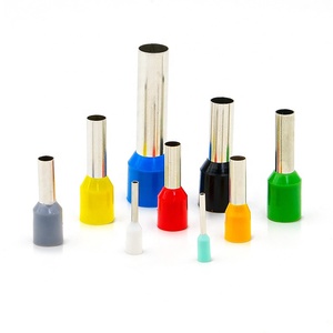 Ve/TE/En 1000 cái đồng thau cách điện pin duy nhất đôi hình ống cáp dây uốn dây End bootlace ferrule kết nối thiết bị đầu cuối - Product Image 3