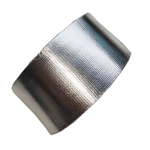 E-glass เทปผ้าใยแก้วอลูมิเนียมฟอยล์แบบมีกาวในตัว E-glass สําหรับการเชื่อมต่อท่อตะกั่วและการซ่อมและยึดท่ออากาศ - Product Image 1