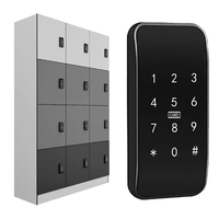 Cerradura Inteligente Digital RFID con Teclado para Gabinetes TTlock APP, Modo Público para Muebles de Hotel, Desbloqueo Remoto Opcional, Madera y Aluminio