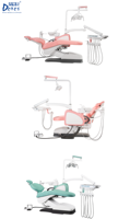 Fauteuil dentaire ergonomique à positionnement synchronisé, design moderne pour jeunes, modèle TS-6830, pour usage clinique