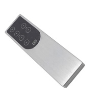 Mando a distancia de aluminio IR personalizado universal de gama alta, mando a distancia con 8 botones