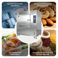 Machine de stérilisation par séchage sous vide et micro-ondes avec technologie de pointe pour la transformation alimentaire de haute qualité