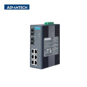 Switch Ethernet industriel non géré Advantech EKI-2728S 6 ports Gigabit RJ45 2 ports SC fibre monomode - Product Image 4