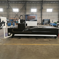 Découpeuse laser à fibre rapide 3000W 6000W pour aluminium et acier inoxydable, machine de découpe CNC de table avec tête de découpe Raytools