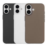 Housse de protection ultra-mince en PP mat pour iPhone 16 & 16 Plus Spécial Craft-Coques de téléphone portable givrées