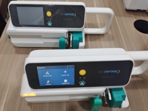 Bomba de Jeringa Veterinaria Eléctrica Portátil Medcaptain SYS-50 VET, Clase II, Certificación CE, con 1 Año de Garantía - Product Image 3