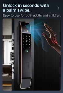 الوريد النخيل التلقائي بالكامل قفل الباب التعرف على الوجه البيومتري تويا فيديو واي فاي Intercom - Product Image 3