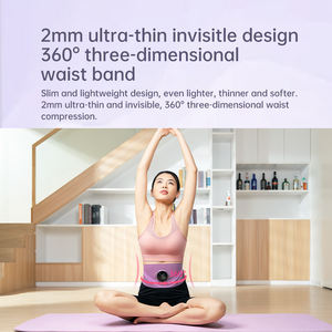 Elektrische Heizung Rücken massage gerät Lenden massage gerät Schmerz linderung Bauchs traffungs gürtel Hot Com press <span class=keywords><strong>Pulse</strong></span> Belly Waist Massage gürtel - Product Image 2