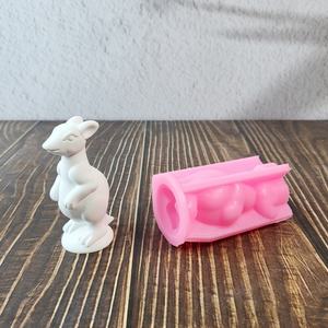 Kingnoo Moules de coulée en silicone faits à la main pour bricolage ornements décoratifs kangourou Ins Style Outils de gâteau stockés W0720 - Product Image 3