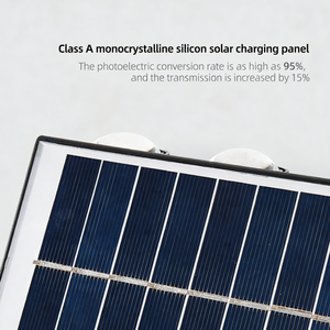 Lámpara Solar de Pared, Lámpara Decorativa para Patio Exterior, Luz Ambiental con Iluminación Superior e Inferior para Pared del Hogar, Aplique de Pared LED con Energía Solar - Product Image 3