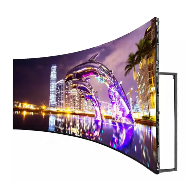 Portable Curve Church Stage Backdrop Led Screen P3.91 P4.81 Indoor Outdoor Rental Led Display Video Wall Panel