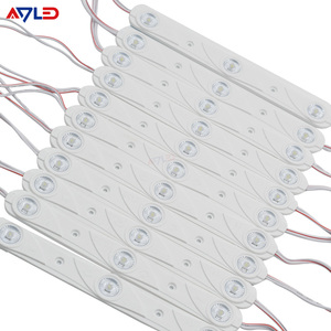 โมดูลไฟ LED 3 ดวง ประสิทธิภาพสูง SMD2835 กันน้ำ สำหรับป้ายไฟ ป้ายโฆษณา IP67 3W SMD 12V สำหรับกล่องไฟ - Product Image 1