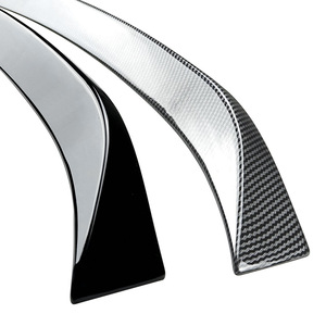 สปอยเลอร์หลัง BMW X5 G05 สีดำเปียโน ลายคาร์บอนไฟเบอร์ ABS สำหรับติดตั้งเพิ่มเติม อัพเกรด ปี 2019+ - Product Image 5