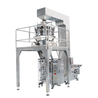Machine d'emballage de gyozas surgelés en acier inoxydable avec peseuse pour boulettes de viande et boulettes de poisson