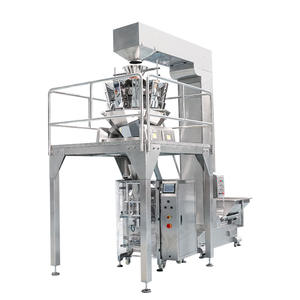 Paslanmaz Çelik Dondurulmuş Mantı Gyoza Paketleme Makinesi, Köfte ve Balık Topları için Tartılı - Product Image 3