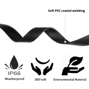 Vendita calda 7 In 1 guinzaglio da addestramento per animali domestici a mani libere In PVC morbido impermeabile regolabile multifunzione per la corsa degli animali domestici - Product Image 5