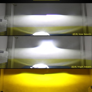 High Quality Hella-5 Bi LED Xenon <b>Projector</b> Lens 45W 4600LM 6000K+3000K Fog <b>Light</b> Car Accessories Headlight Bulb Vehicle Lamp - Product Image 4