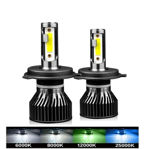 Nhà Máy Giá V6 48 Wát 16000 lumen <span class=keywords><strong>LED</strong></span> xe đèn Dải H1 H4 H7 H11 9005 9004 <span class=keywords><strong>Auto</strong></span> <span class=keywords><strong>Led</strong></span> Đèn Pha Bóng đèn cho xe - Product Image 3