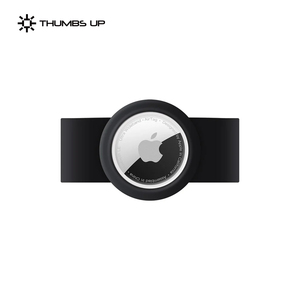 Ngón tay cái lên chống mất không khí Phụ Kiện Thẻ màu đen Silicone không khí giữ ví Dây đeo thẻ không khí dây đeo - Product Image 1