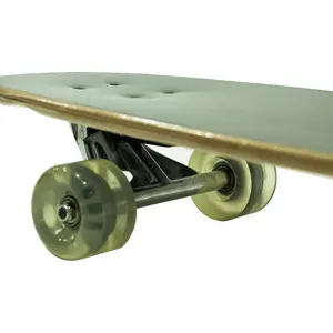 Bem-estar, esporte, 7 ply maple pro skate completo de auto hélice surf skate