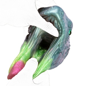 Masturbador de Fantasía GEEBA Lizard Dragon Onahole para Hombres, Juguete Sexual de Silicona con Forma de Vagina de Monstruo para Hombres, Venta al Por Mayor - Product Image 5