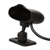 Caméra avant AHD mini en forme de nuage avec support adhésif, connecteur aviation, anti-buée, vision nocturne IR invisible pour conducteur de voiture